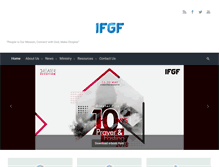 Tablet Screenshot of ifgfgisiatlanta.org